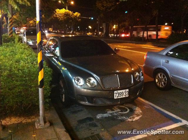 Bentley Continental spotted in Taipei, Taiwan