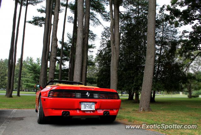 Ferrari 348 spotted in Saratoga Springs, New York