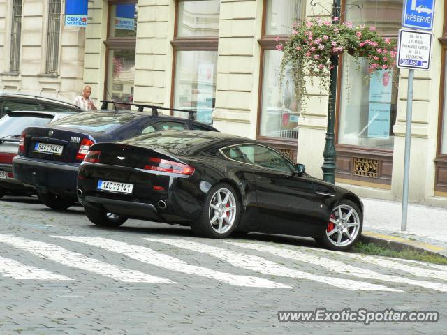 Aston Martin Vantage spotted in Prague, Czech Republic