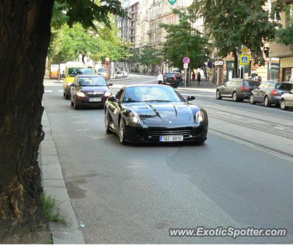 Ferrari 599GTB spotted in Prague, Czech Republic