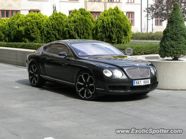 Bentley Continental spotted in Prague, Czech Republic