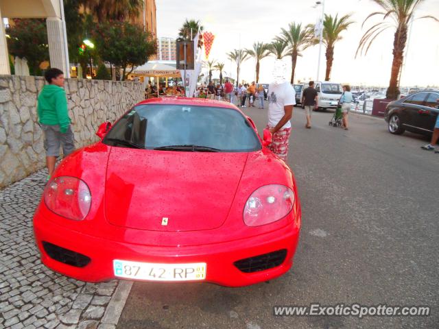 Ferrari 360 Modena spotted in ALGARVE, Portugal