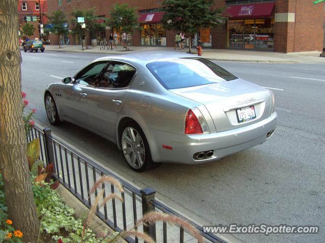 Maserati Quattroporte spotted in Chicago, Illinois