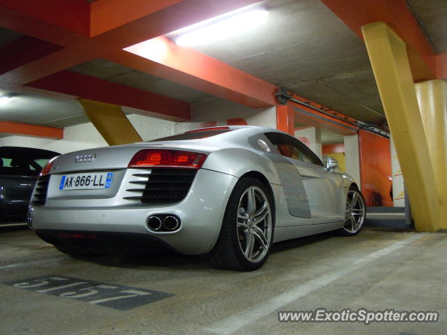 Audi R8 spotted in Dijon, France