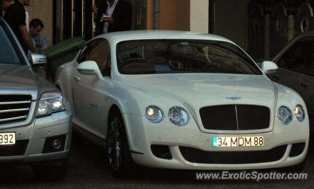 Bentley Continental spotted in Istanbul, Turkey