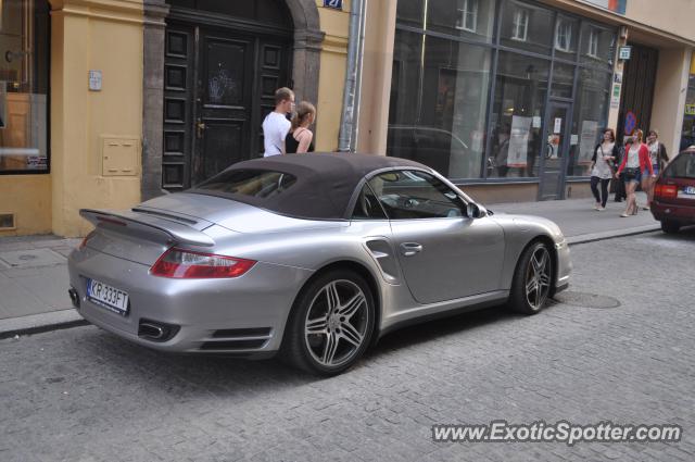 Porsche 911 Turbo spotted in Cracow, Poland