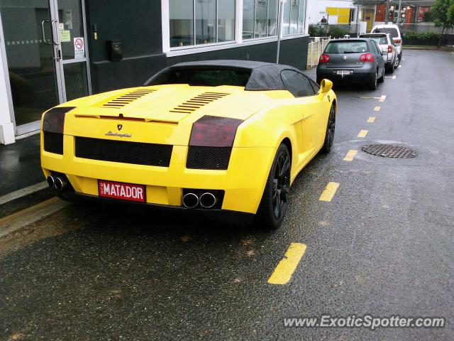 Lamborghini Gallardo spotted in Brisbane, Australia