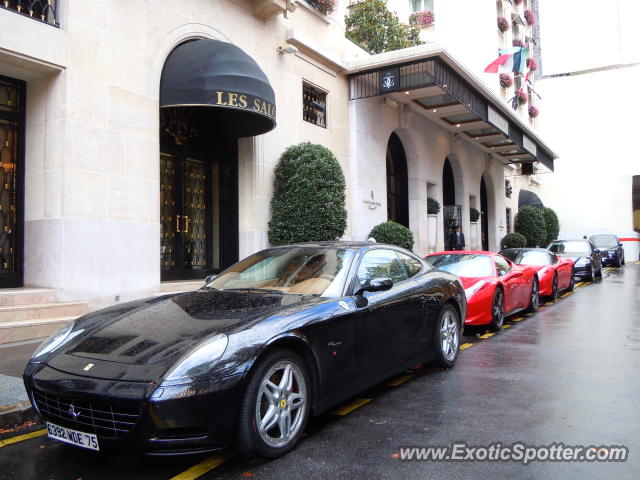 Ferrari 612 spotted in Paris, France