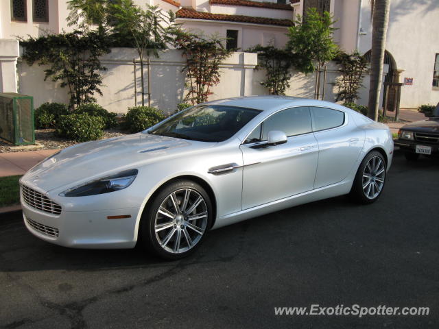 Aston Martin Rapide spotted in La Jolla, California