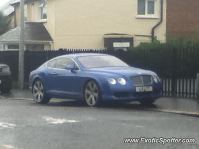 Bentley Continental spotted in Belfast, United Kingdom