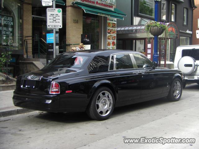 Rolls Royce Phantom spotted in Toronto, Canada