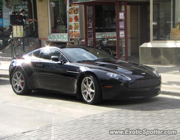 Aston Martin Vantage spotted in Toronto, Canada