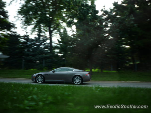 Aston Martin DB9 spotted in Chicago,, Illinois