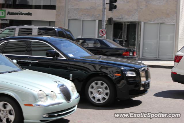 Rolls Royce Ghost spotted in Los Angeles, California