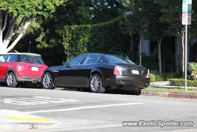 Maserati Quattroporte spotted in Los Angeles, California