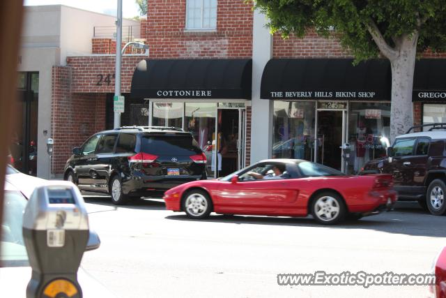 Acura NSX spotted in Los Angeles, California