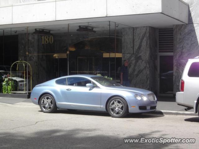 Bentley Continental spotted in Chicago , Illinois