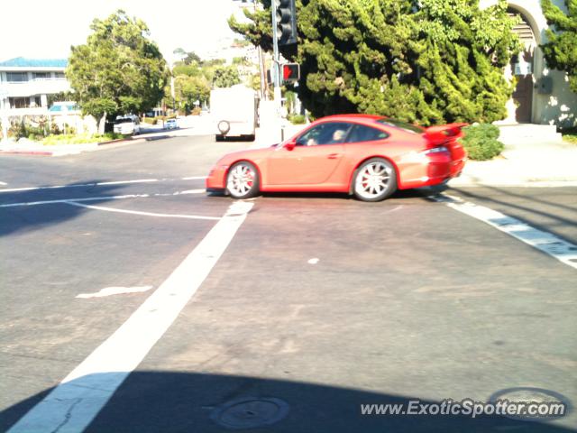 Porsche 911 GT3 spotted in La Jolla, California