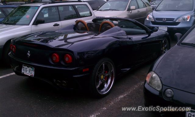 Ferrari 360 Modena spotted in Denver, Colorado