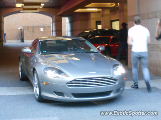 Aston Martin DB9 spotted in Toronto, Canada