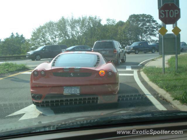 Ferrari F430 spotted in Westburrery, New York