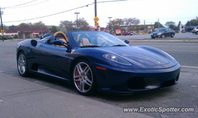 Ferrari F430 spotted in Island Park, New York