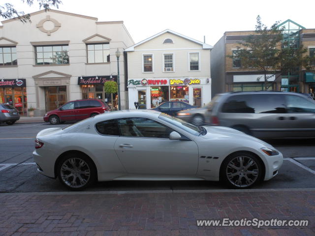 Maserati GranTurismo spotted in Oakville, Canada