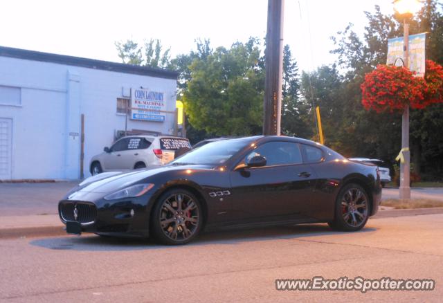 Maserati GranTurismo spotted in Oakville, Canada