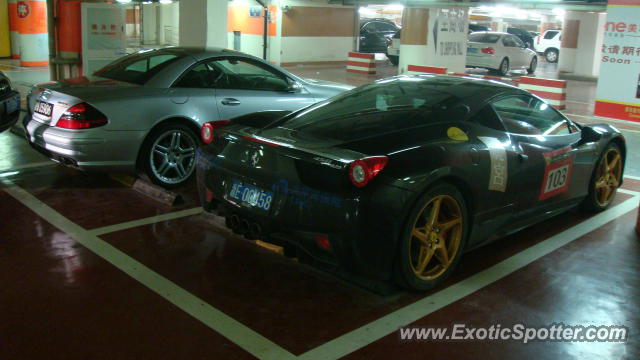 Ferrari 458 Italia spotted in SHANGHAI, China