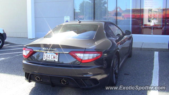 Maserati GranTurismo spotted in Natick, Massachusetts