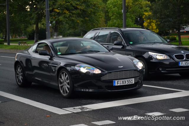 Aston Martin DB9 spotted in Frankfurt, Germany