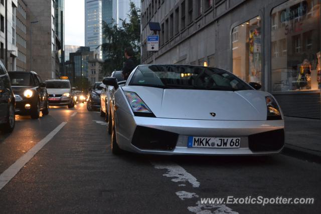 Lamborghini Gallardo spotted in Frankfurt, Germany