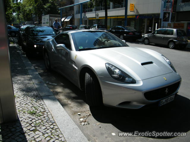 Ferrari California spotted in Berlin, Germany