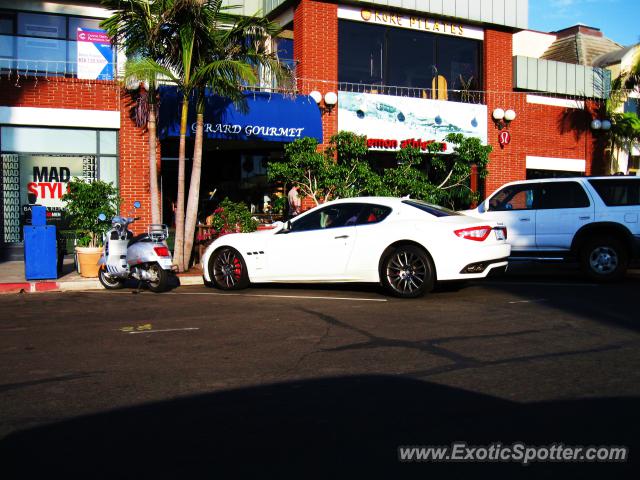 Maserati GranTurismo spotted in La Jolla, California