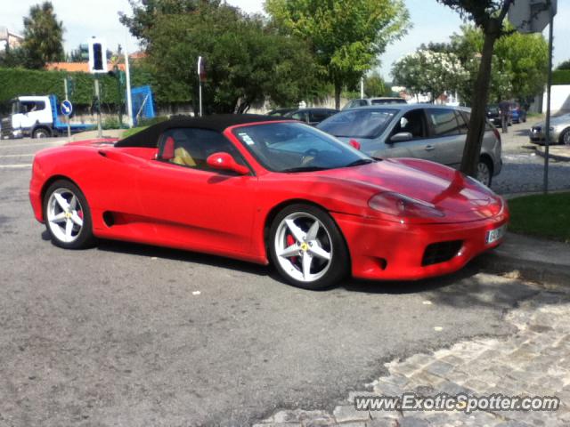 Ferrari 360 Modena spotted in Fafe, Portugal