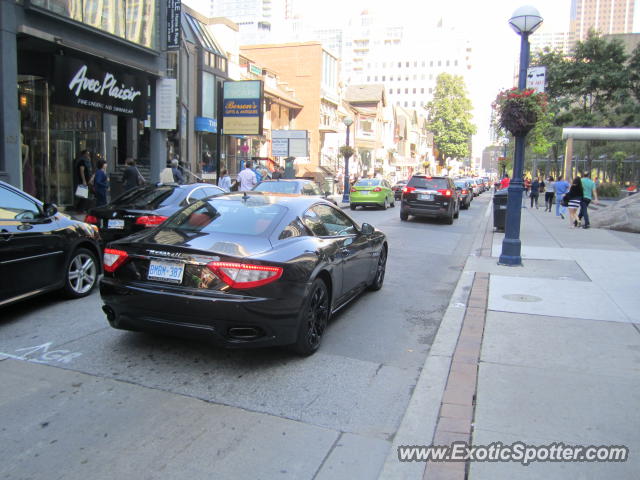 Maserati GranTurismo spotted in Toronto, Canada