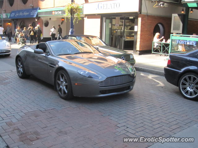 Aston Martin Vantage spotted in Toronto, Canada