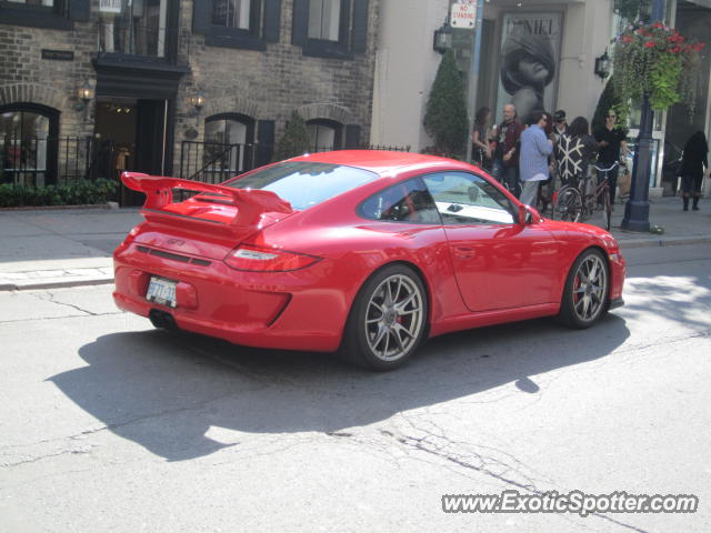 Porsche 911 GT3 spotted in Toronto, Canada