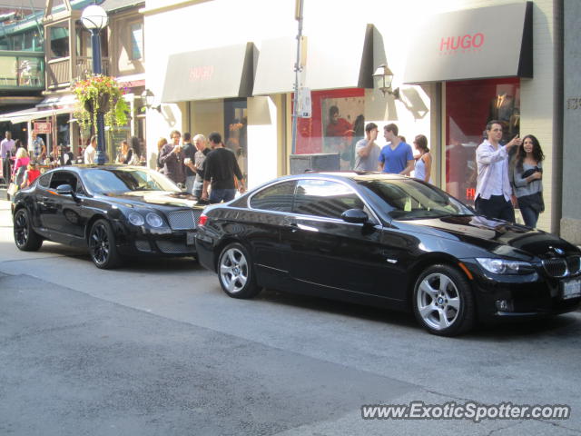 Bentley Continental spotted in Toronto, Canada