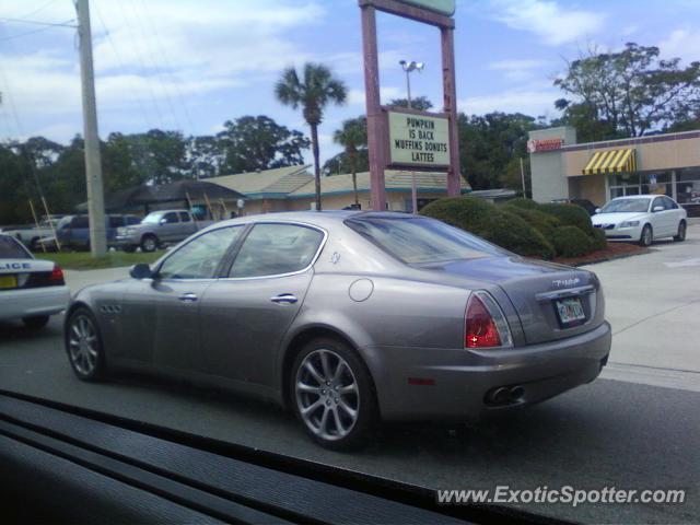 Maserati Quattroporte spotted in Jacksonville, Florida