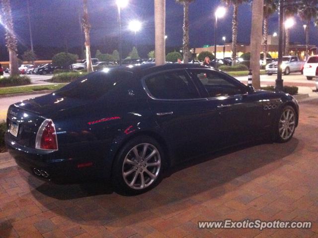 Maserati Quattroporte spotted in Jacksonville, Florida