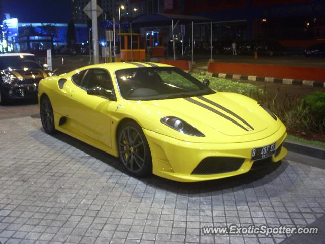 Ferrari F430 spotted in Jakarta, Indonesia