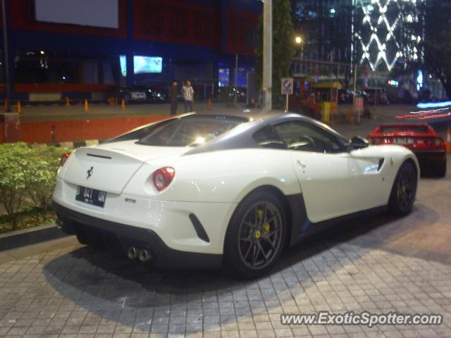 Ferrari 599GTB spotted in Jakarta, Indonesia