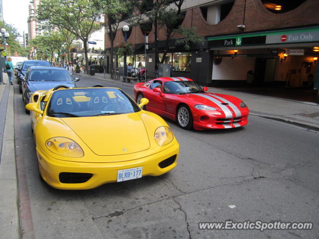 Ferrari 360 Modena spotted in Toronto, Canada