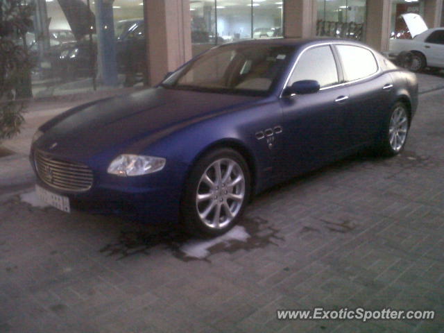 Matte Blue Maserati