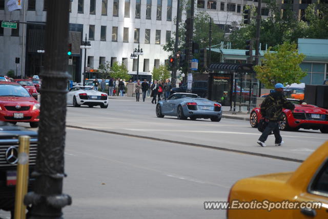 Audi R8 spotted in Chicago, Illinois