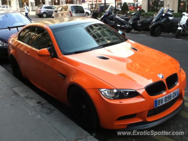 BMW M5 spotted in Paris, France