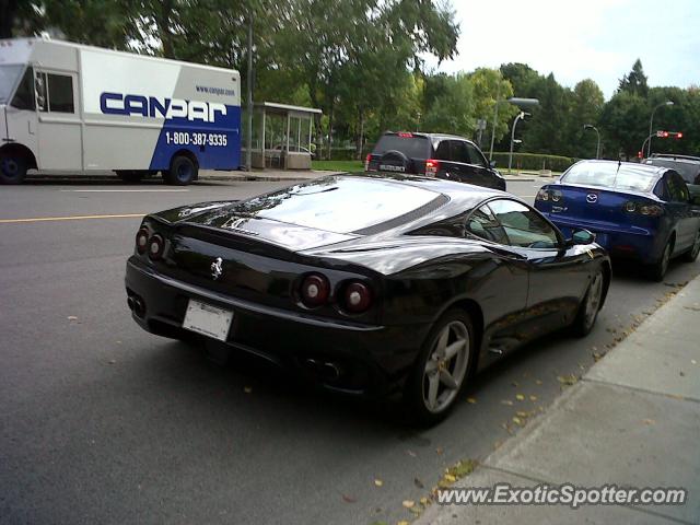 Ferrari 360 Modena spotted in Montreal, Canada