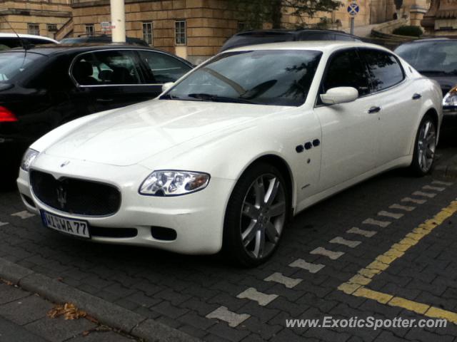 Maserati Quattroporte spotted in Wiesbaden, Germany