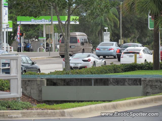 Ferrari 458 Italia spotted in Tampa, Florida